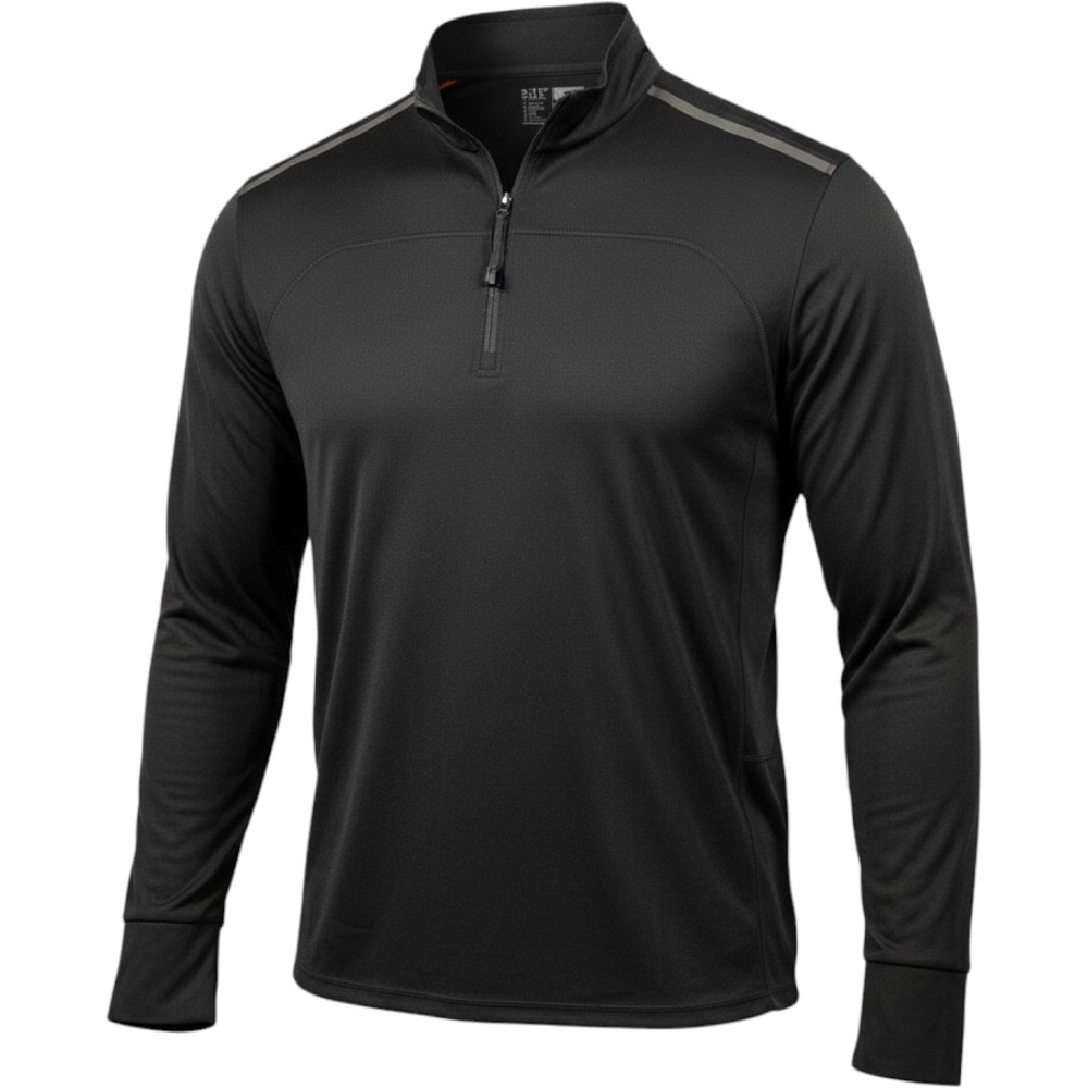 5.11 Tactical Max Effort Zip Up Mens 2XL Black 1/4 Zip Pullover 82114